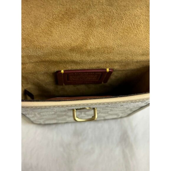 Coach Signature Women's Style B2257 Bag Beige Crossbody - Picture 14 of 16
